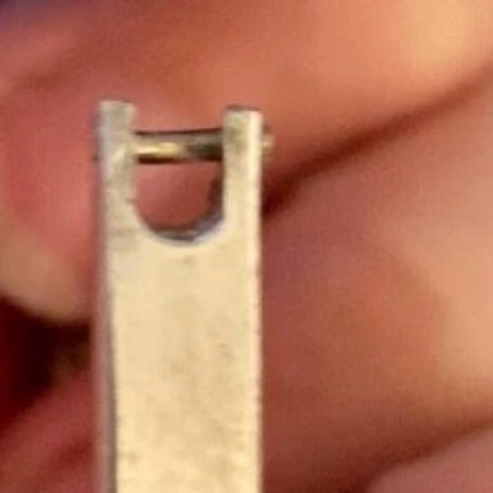 Mexico 925 Silver Rectangular Hinged Bracelet Wit… - image 4